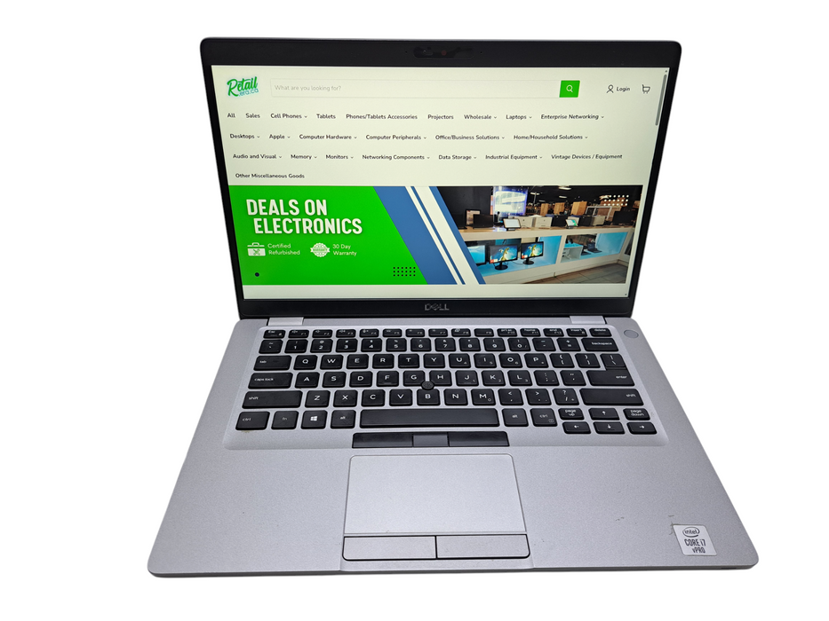 Dell Latitude 5410 | Intel Core i7-10610U @1.80GHz, 32GB DDR4, 256GB NVMe ) Lap200