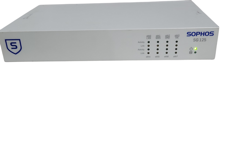 SOPHOS SG 125 REV.2 NETWORK SECURITY APPLIANCE, READ _