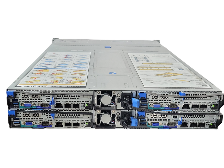 Quanta T41S-2U 4-Node Server  8x Xeon E5-2620V4 2.1GHz, 256GB DDR4,  READ _