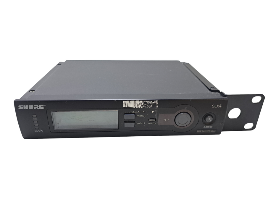 Shure SLX4 H19 Wireless Receiver 542-572MHz *READ* )
