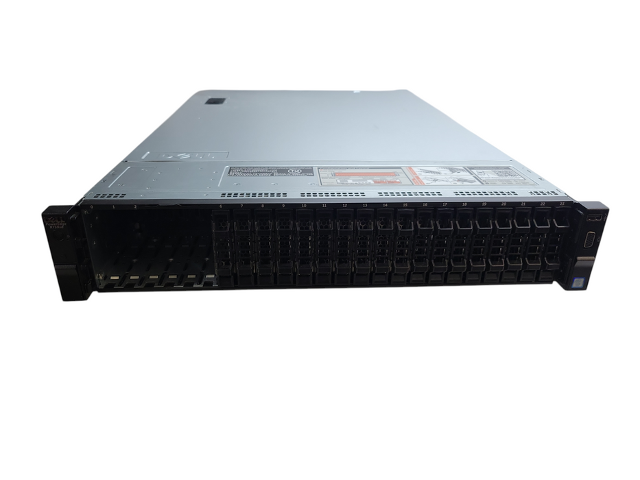 Dell PE R730xd - 2x Xeon E5-2630 v3 32GB DDR4 PERC H330 Mini 2x750W PSU %