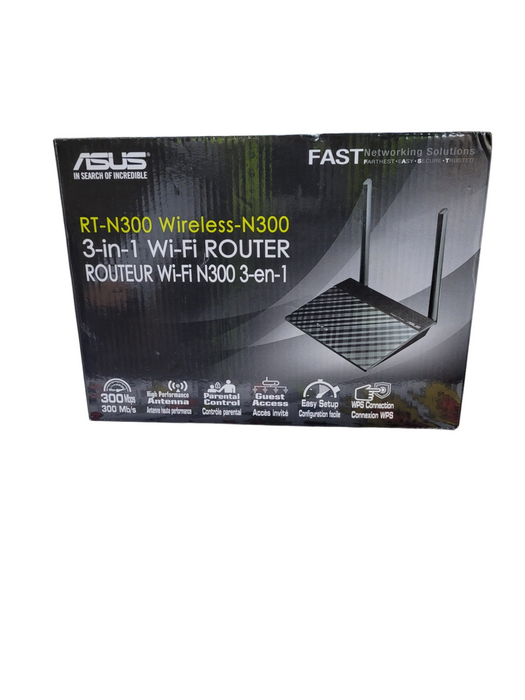 ASUS RT-N12 3-IN-1 ROUTER WIRELESS-N300
