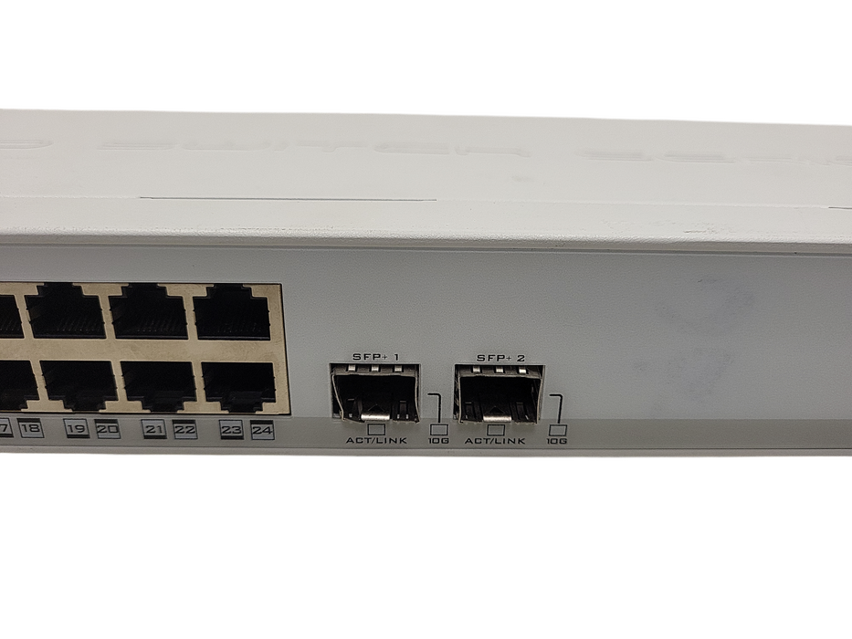 MikroTik CSS326-24G-2S+RM | 24-Port Gigabit Ethernet Switch | 2x SFP+ Q$