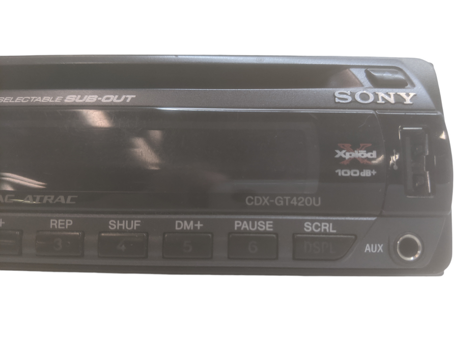 Sony CDX-GT420U | FM/AM Compact Disc Player | *READ*