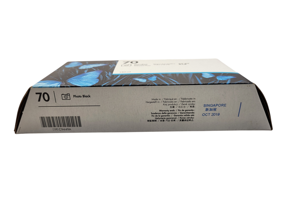 HP70 Photo Black Ink 130 ml cartridge genuine C9449A  Q$