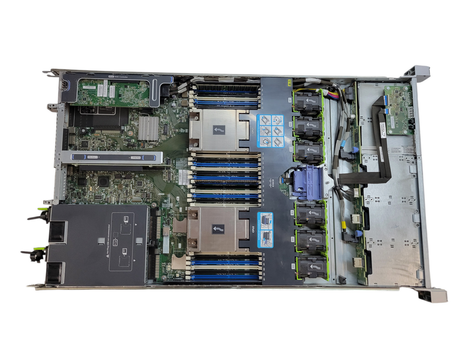 Cisco UCS C200 M4 - 2x Xeon E5-2680 v3 32GB DDR4 Cisco 12GSAS MR 2x770W PSU %