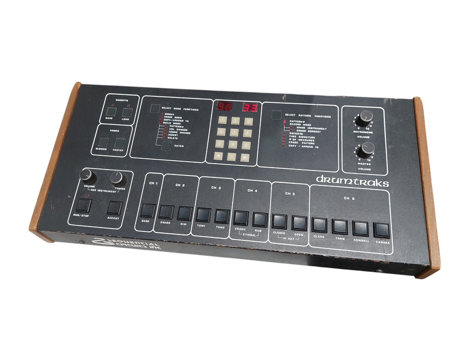 Vintage Drum Machine Sequential Circuits Inc Drumtraks Model: 400  =