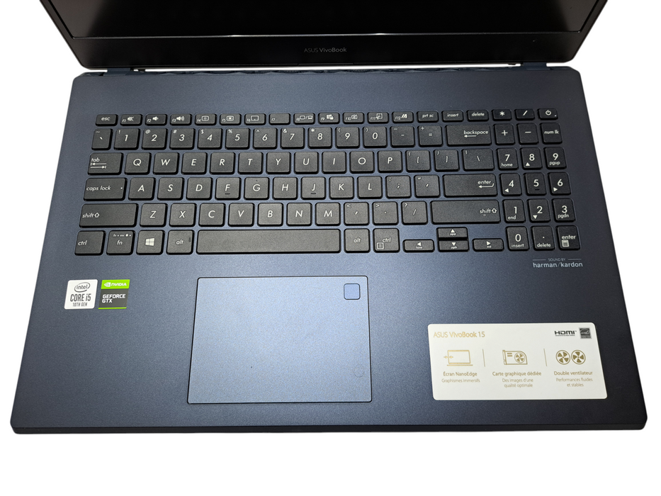 Asus VivoBook 15 | Intel Core i5-10300H, 20GB DDR4, GTX 1650, 250GB NVMe ) Lap200