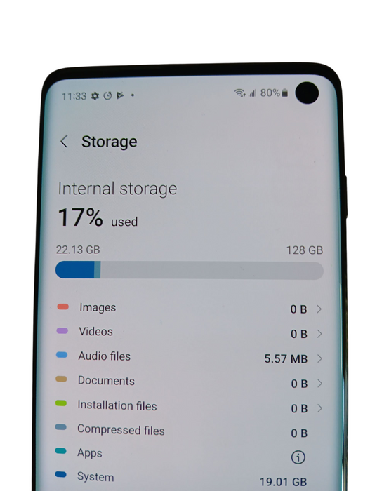 Samsung Galaxy S10 - 128GB - Prism Black [SM-G973W]
