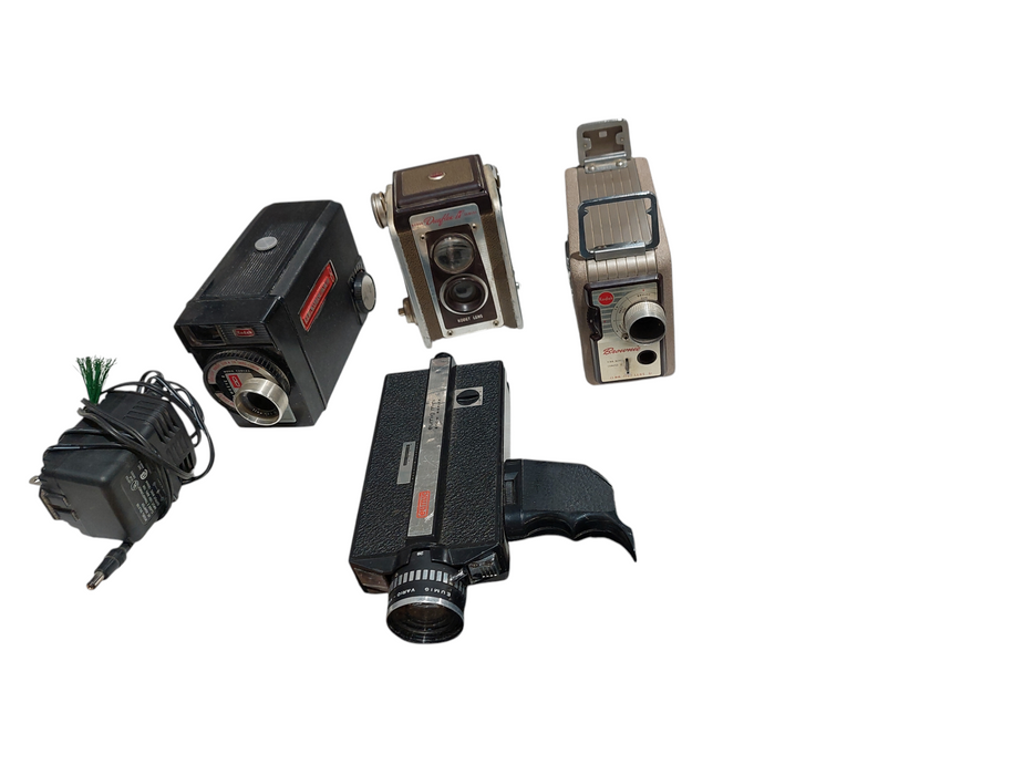 Bundle of 4 Vintage Cameras  =