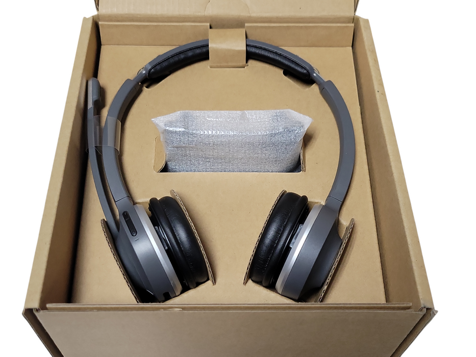 NEW Open-Box Cisco 562 Wireless Dual On-Ear Headset CP-HS-WL-562-S-US w/Base  _