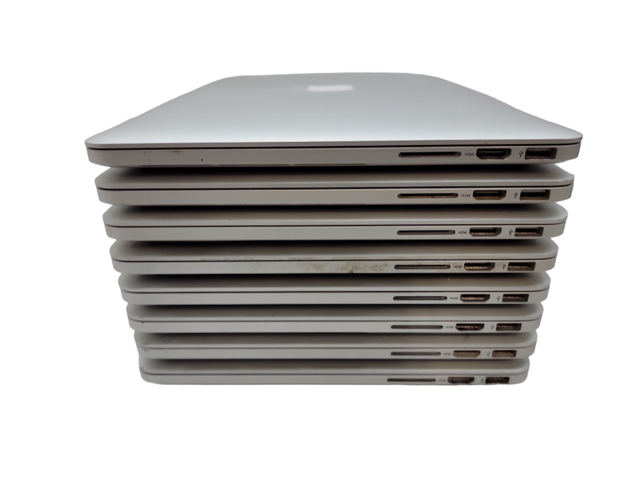 Lot of 8x Apple Macbook Pro Retina [2013 - 2015 | C Condition][MBC-II-AM] (