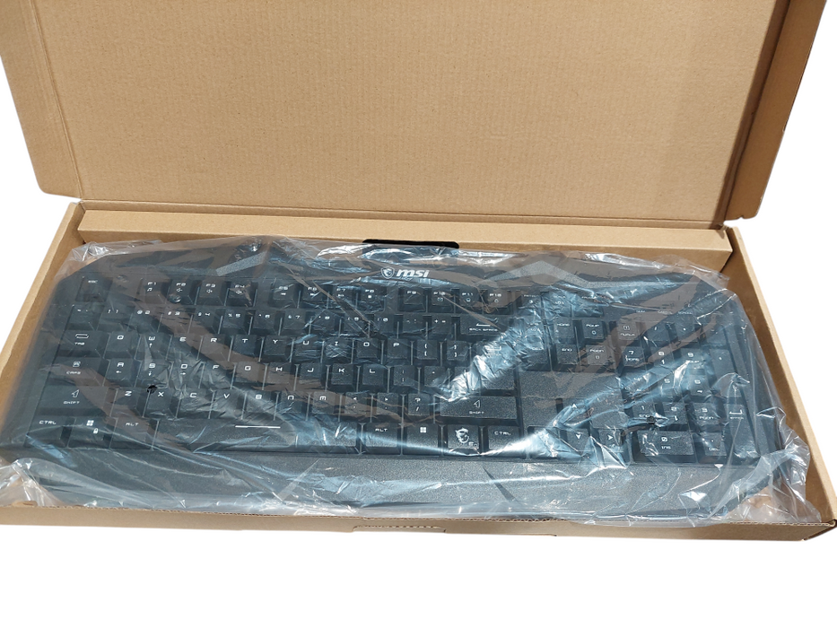 MSI Wired Gaming Keyboard LED Black S11-04US284-LAX  =