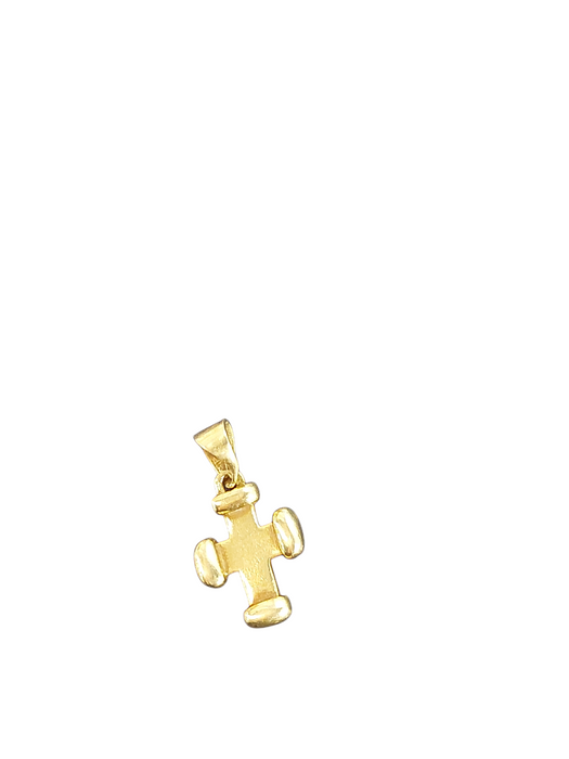10K Gold Cross Pendant 1.9Grams No Stamping Inprint  =