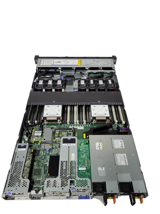 Lenovo System X3550 M5, 2x E5-2650v4 2.2GHz 64GB DDR4, M5210, 2x PSU, 4x 2.5" _