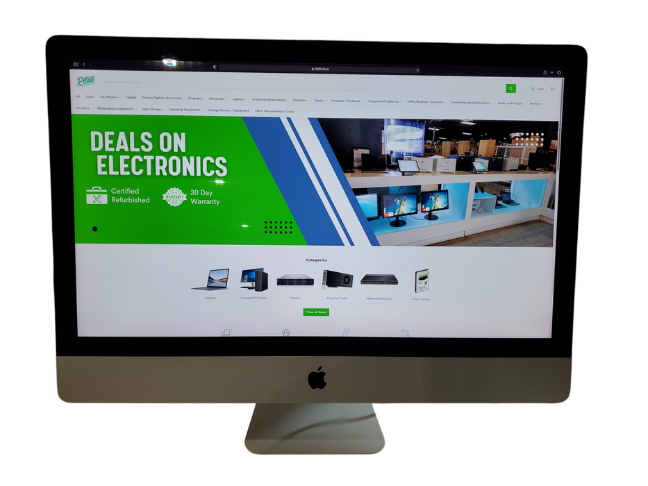 Apple iMac 27" 5K 2017, i5-7600, 16GB DDR4, 2TB + 28GB HDD