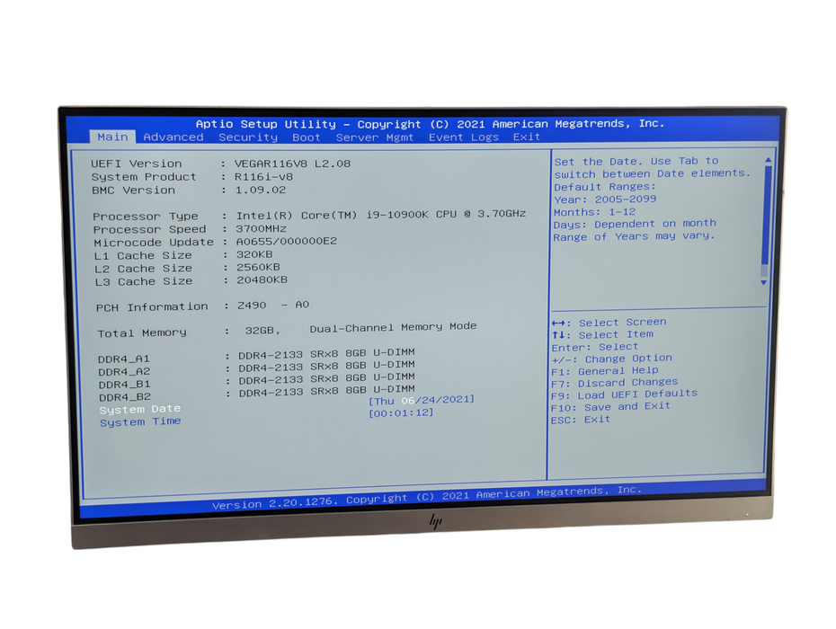 Custom 1U Water Cooled PC ASRock Z490D4U-2L2T Intel Core i9-10900K
