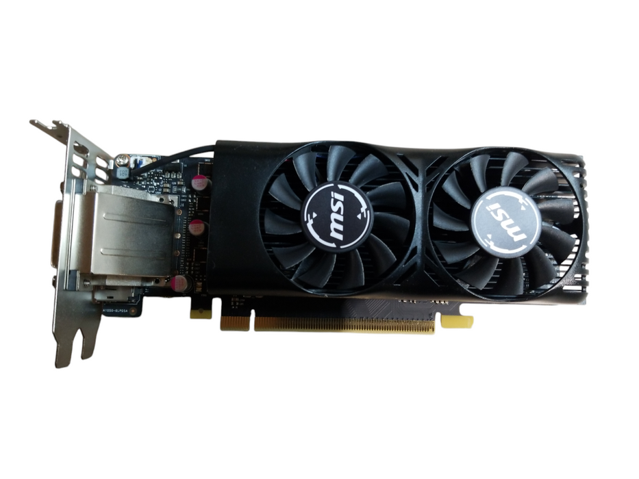 MSI NVIDIA GTX 1050 2GB GDDR5 Low Profile Graphic Card Q