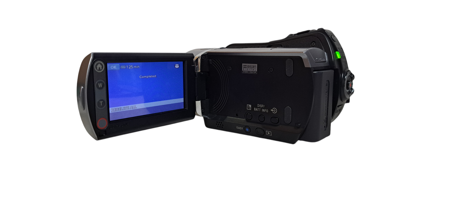 Sony Handycam DCR-SR65 40GB HDD Camcorder 25X Zoom W/ Charger & Battery
