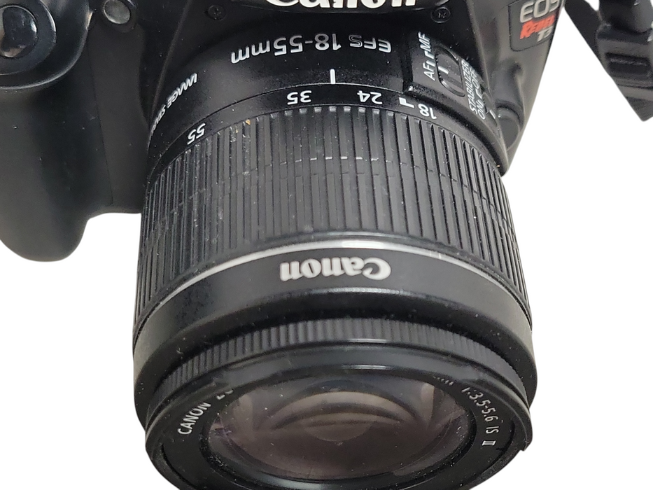 Canon EOS Rebel T3 w/ EFS 18-55mm image stabilizer, READ _