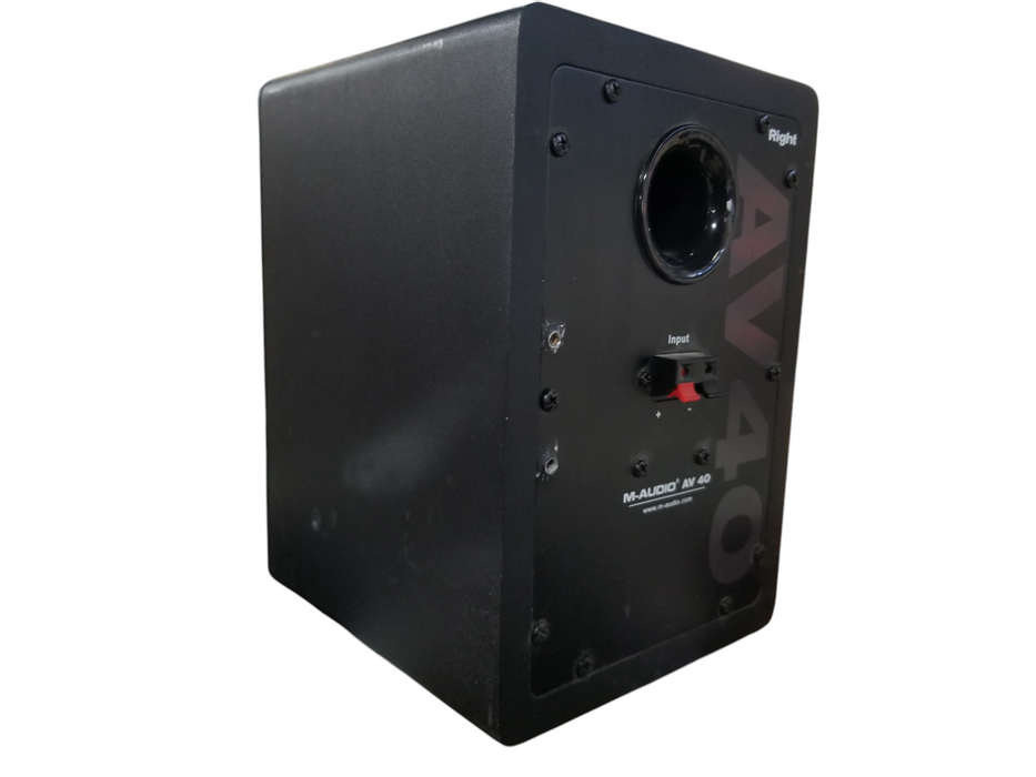 M-Audio AV 40 Compact Desktop Studio Monitor Speakers - Right speaker Only