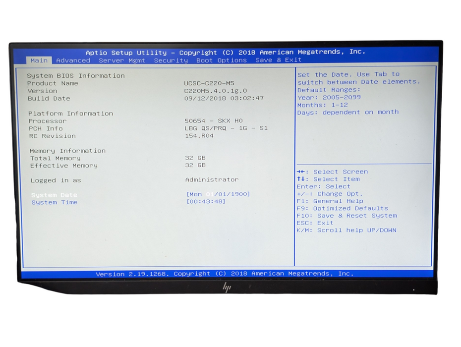 Cisco UCS C220 M5 2x Intel Xeon GOLD 6134 32GB RAM  -