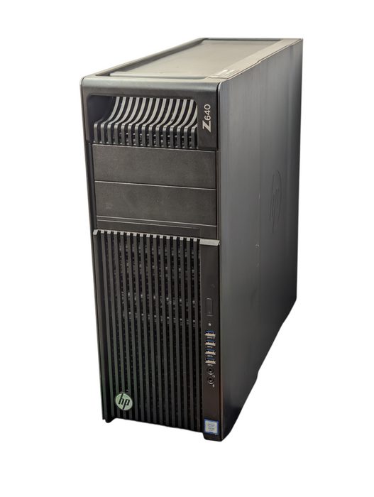 HP Z640 2x Intel Xeon E5-2680 v4 16GB RAM 256GB NVMe SSD NVIDIA Quadro P620 -