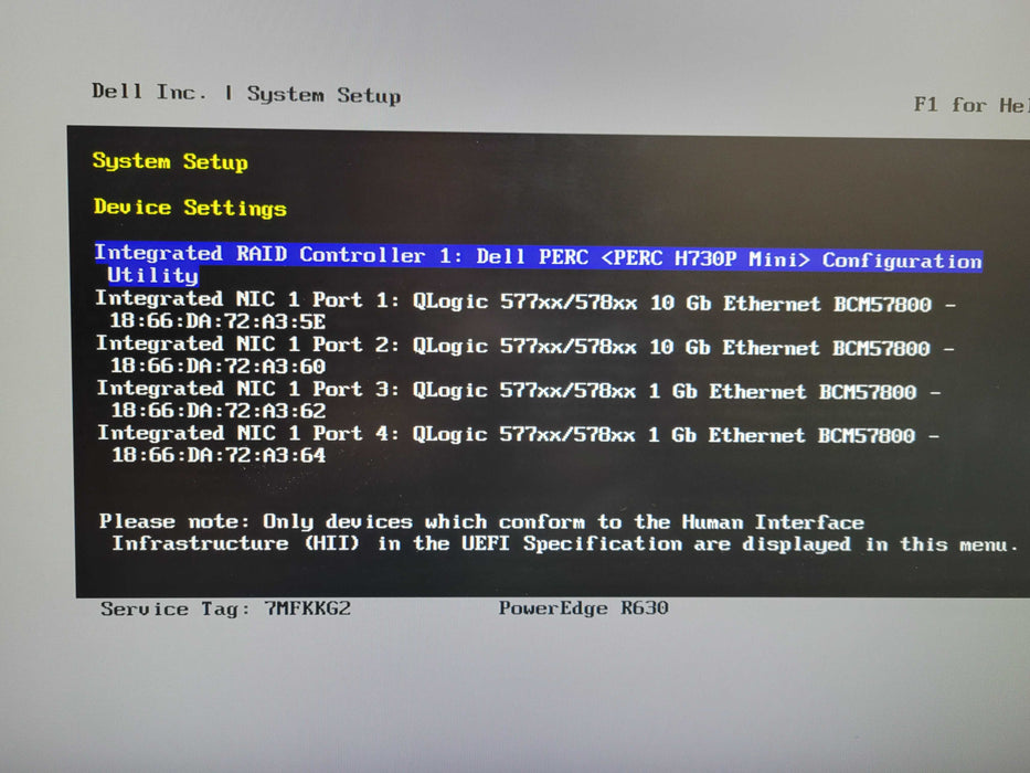 Dell PE R630 1U 8x2.5", 2x Xeon E5-2680v4, 32GB DDR4, H730P Mini, !