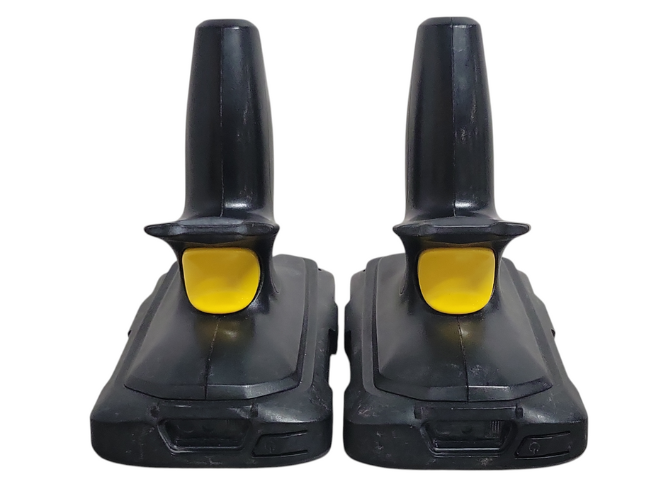 Lot of 2x Zebra TC200J-10C112A6 handheld barcode scanners _