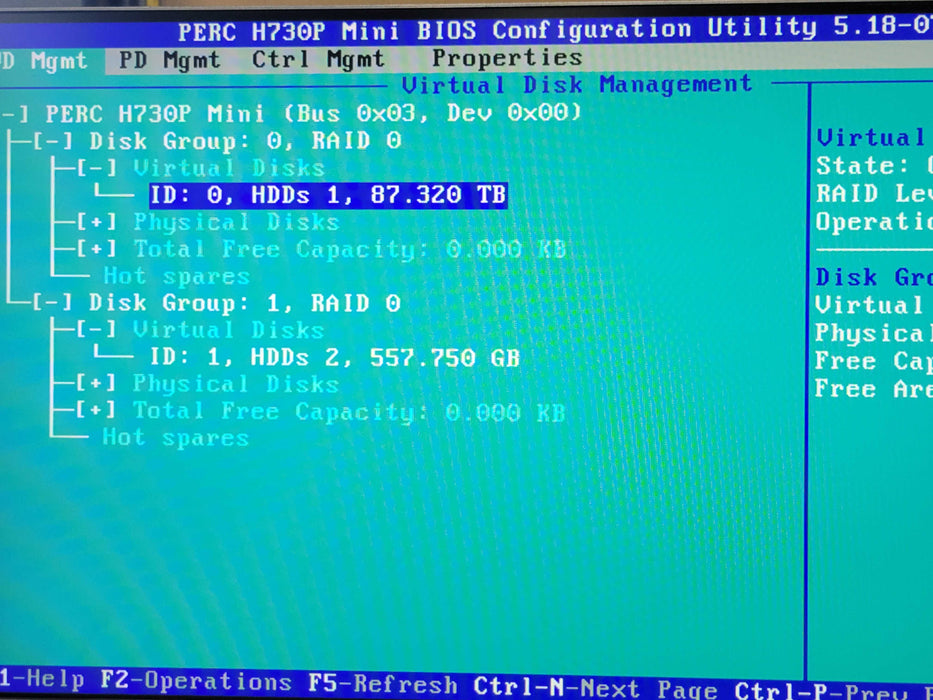 Dell PE R730xd, 1x Xeon E5-2620v3, 16GB, H730p Mini, 16x 6TB + 2x 300GB HDD _
