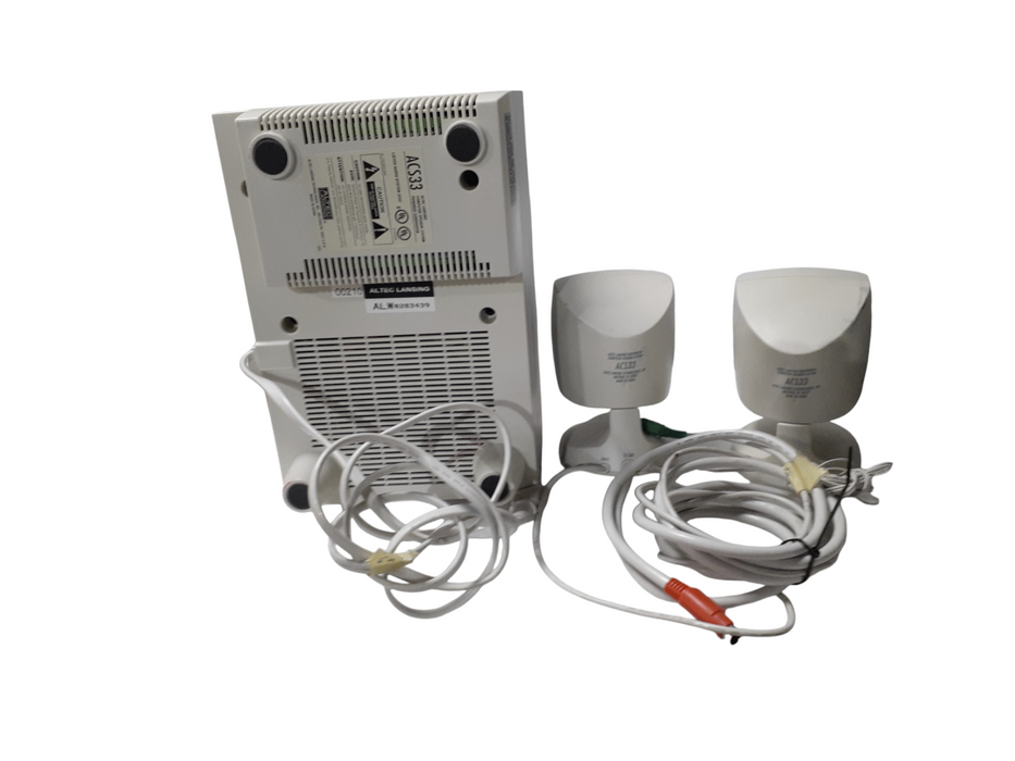 Altec Lansing ACS33 Computer Speaker System w/ Powered Subwoofer