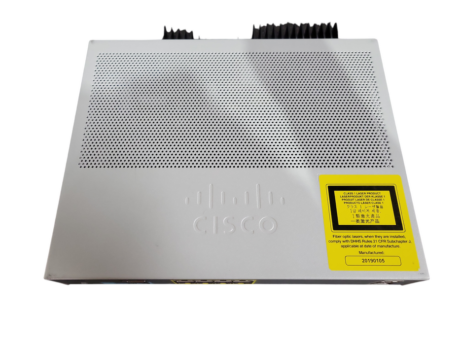Cisco WS-C2960L-8PS-LL | 8-Port Gigabit PoE+ 2x SFP Silent Managed Switch !