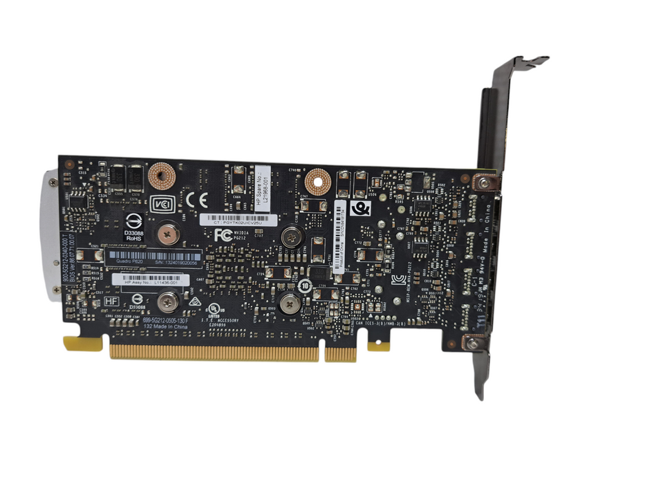 NVIDIA Quadro P620 2GB GDDR5 Graphics Card | 4x Mini DP )