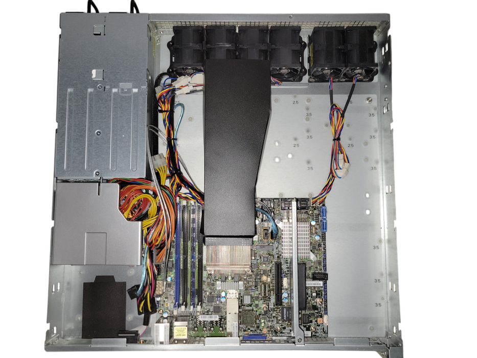 Supermicro X10SDV-7TP4F 1U, Xeon D-1537 1.7GHz, 8GB, SAS2116-IT, 2x PSU _