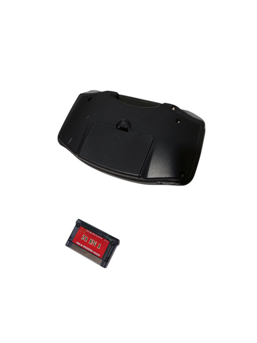 Woodi GBA Handheld Video Game with Game Cartridge 21 in 1  =