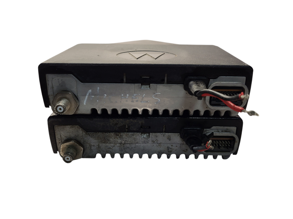 Lot of 2x Motorola Radius CM300 Mobile Radio AAM50KNF9AA1AN READ $