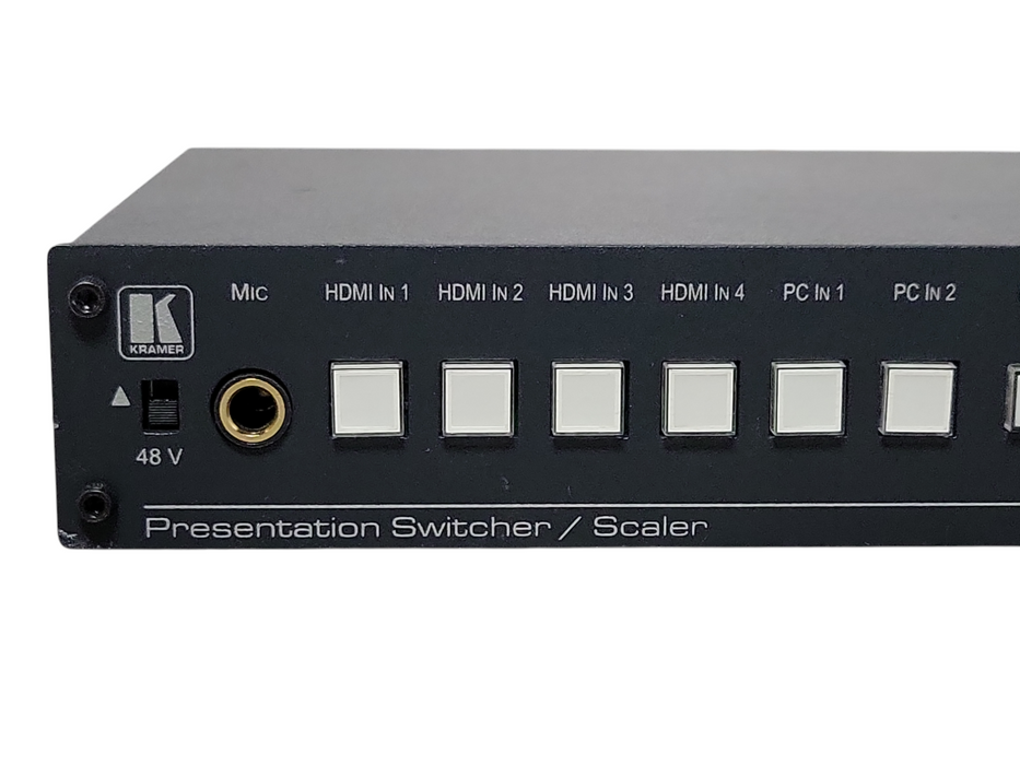 Kramer VP-440 6-Input Presentation Switcher / Video Scaler, READ _