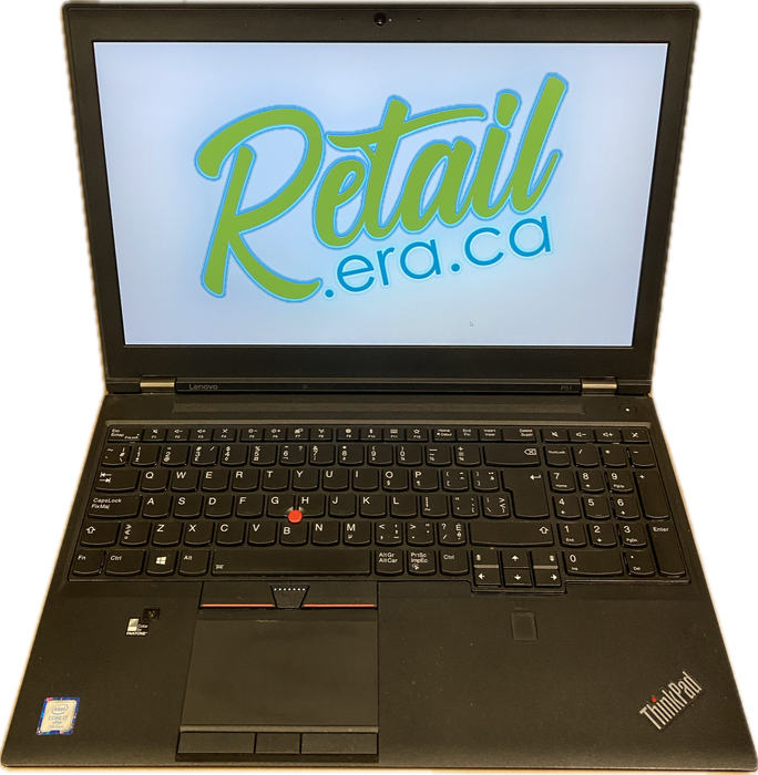 Lenovo ThinkPad P51 i7-7820HQ@2.90GHz QUADRO M2200 4GB GPU 16GB RAM 256SSD  Lap200