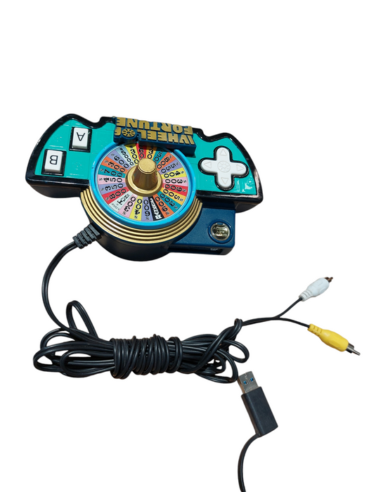 Jakks 2005 Wheel of Fortune TVGAMES Joystick Plug and Play Game  =