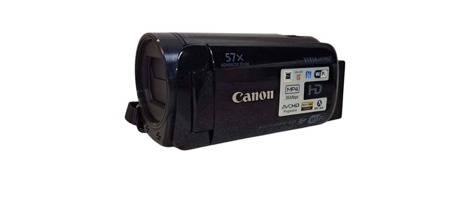 Canon VIXIA HF R62 Full HD 1080p 60fps Compat Camcorder W/ Battery