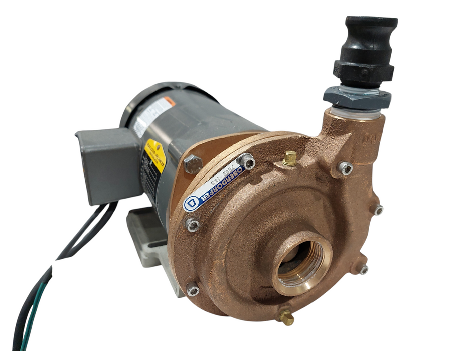 Baldor-Reliance Industrial Motor 3 Phase with Oberdorfer Pump  Q=