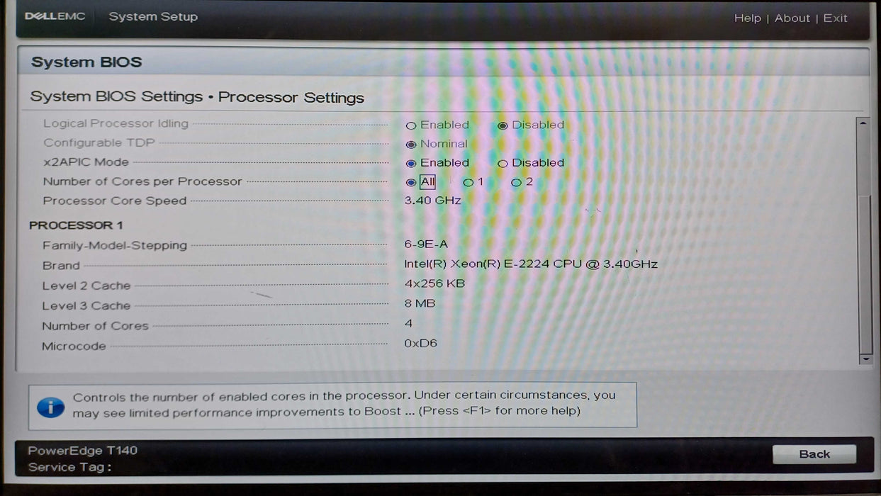 Dell PowerEdge T140, Xeon E-2224 3.3GHz, 16GB DDR4, 4TB SAS, H330