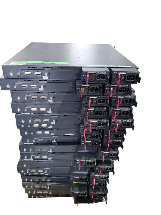 Lot of 42x Hewlett Packard Enterprise 5500-48G-PoE+-4SFP HI Switch – JG542A | READ