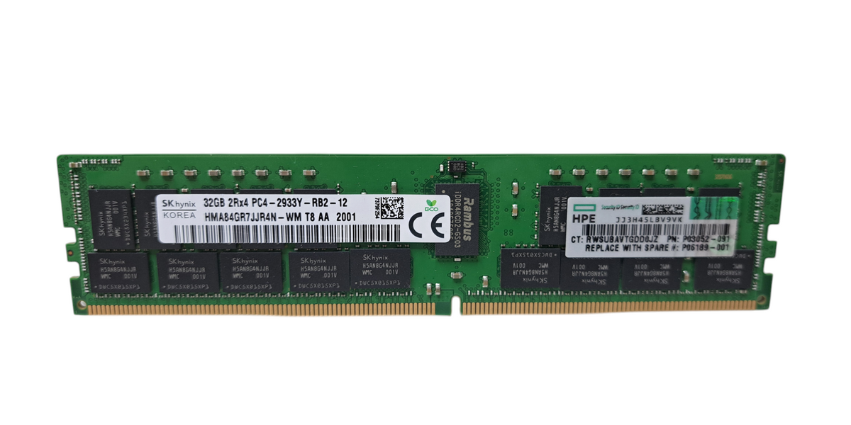 SK Hynix 32GB 2Rx4 PC4-2933Y-RB2 | DDR4 Server Memory