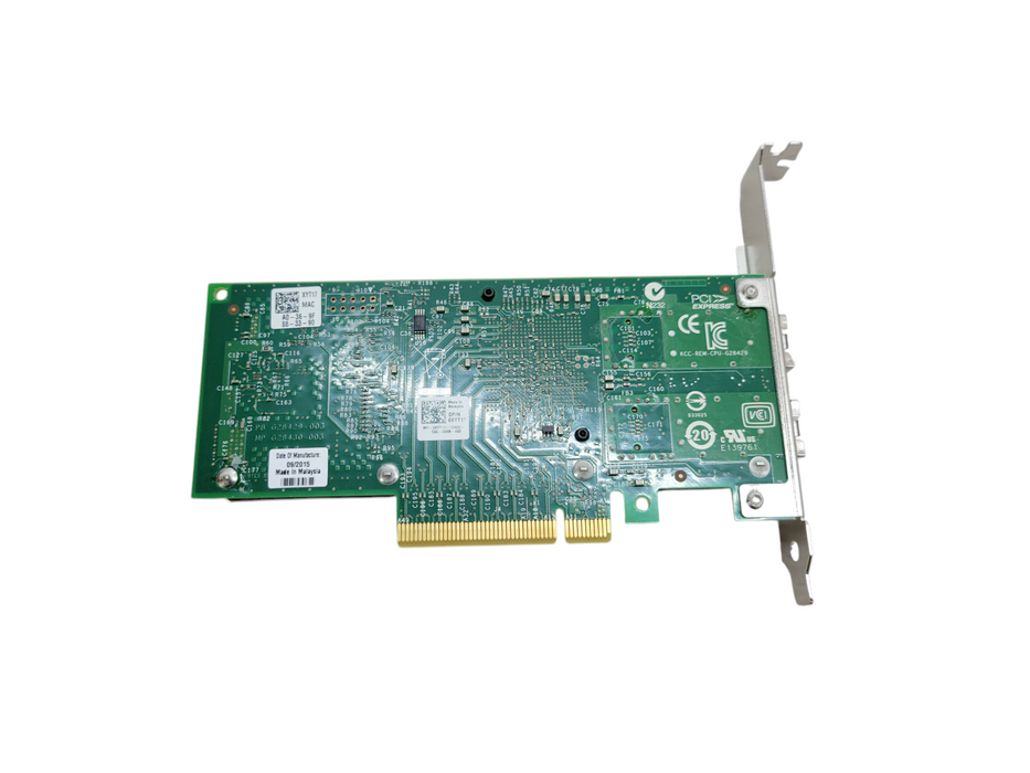 Dell 0XYT17 0942V6 Intel X520-DA2 Dual Port 10G SFP+ PCIe %