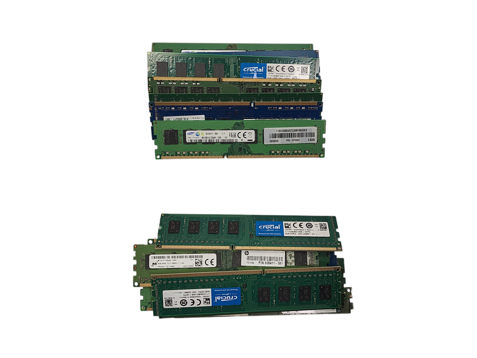 Lot of 20x Various brands 8GB PC3/PC3L Desktop RAM $