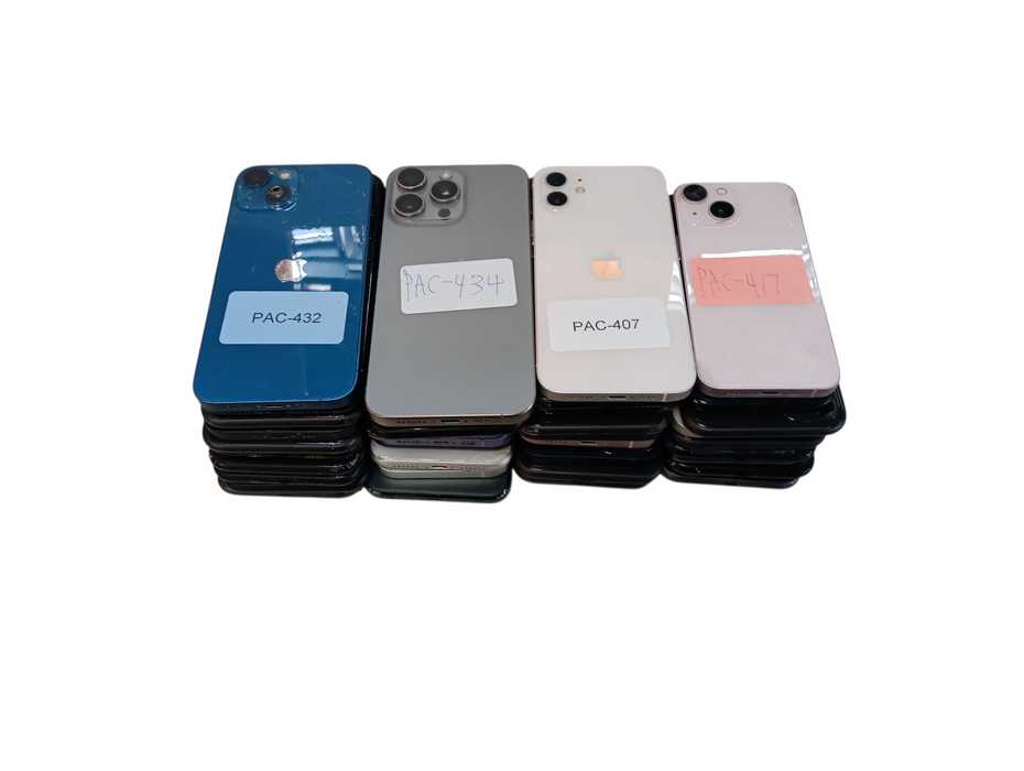 Lot of 40x Apple iPhone's [X & Up | B/C Condition][PAC-10]
