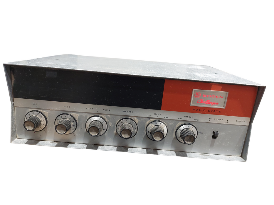 Vintage Bogen Challenger Solid State CHS-35 Amplifier =
