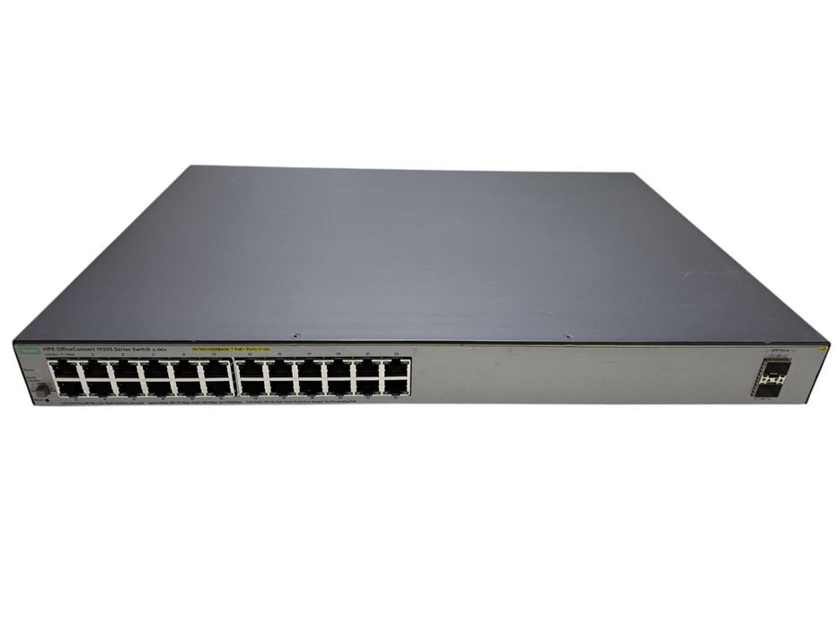 HPE OfficeConnect Switch 1920S 24G 2SFP PoE+ (370W) JL385A )