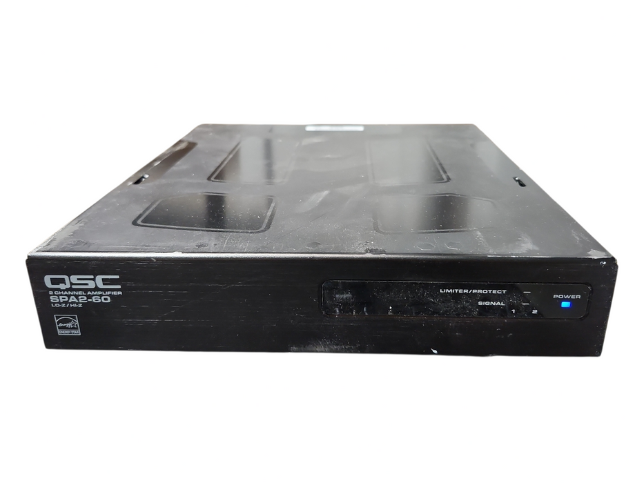 QSC SPA2-60 2-Channel 60 W Per Channel Power Amplifier